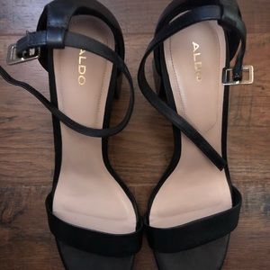 Aldo black heels